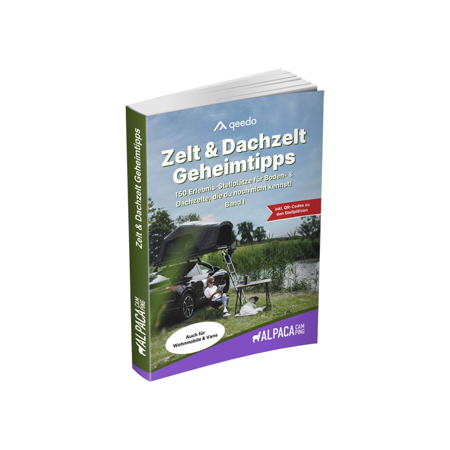 Buch &quot;Zelt &amp; Dachzelt Geheimtipps - Band I&quot;